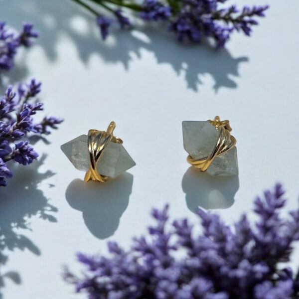 Herkimer Diamond Studs